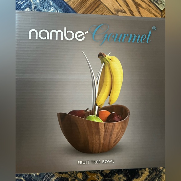 Nambé Fruit Tree Bowl - Picture 9 of 9